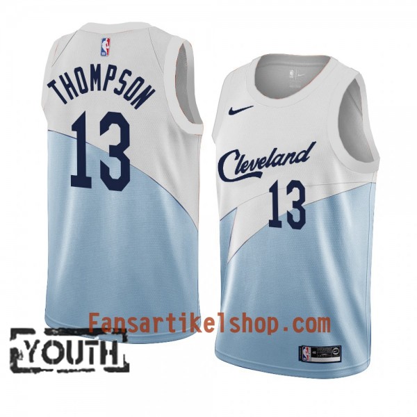 Cleveland Cavaliers Trikot Tristan Thompson 13 2018-19 Nike Blau Weiß Swingman - Kinder Cleveland Cavaliers Trikot Tristan Thompson 13 2018-19 Nike Blau Weiß Swingman - Kinder